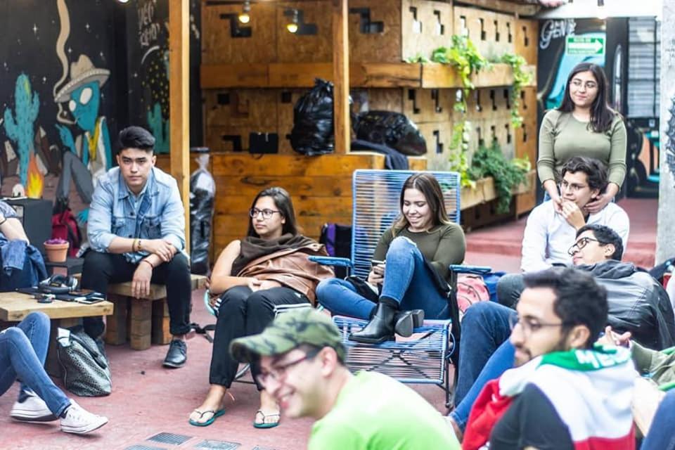 Gente De Mas Hostel Puebla Luaran gambar