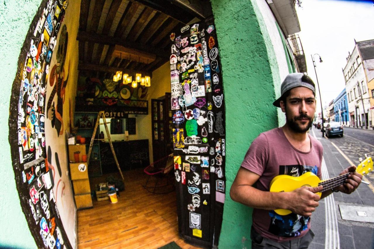 Gente De Mas Hostel Puebla Luaran gambar